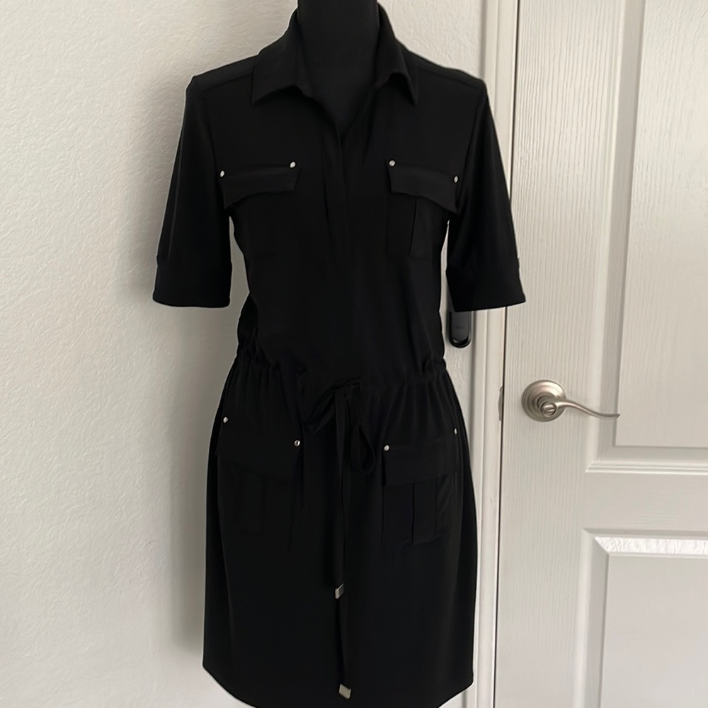 Casual little black dress